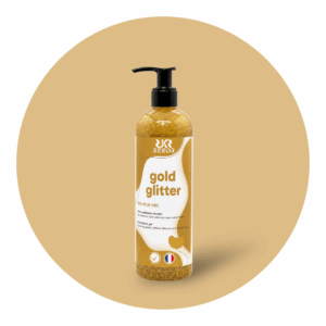 Gold Glitter Gel