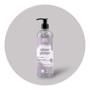 Silver Glitter Gel