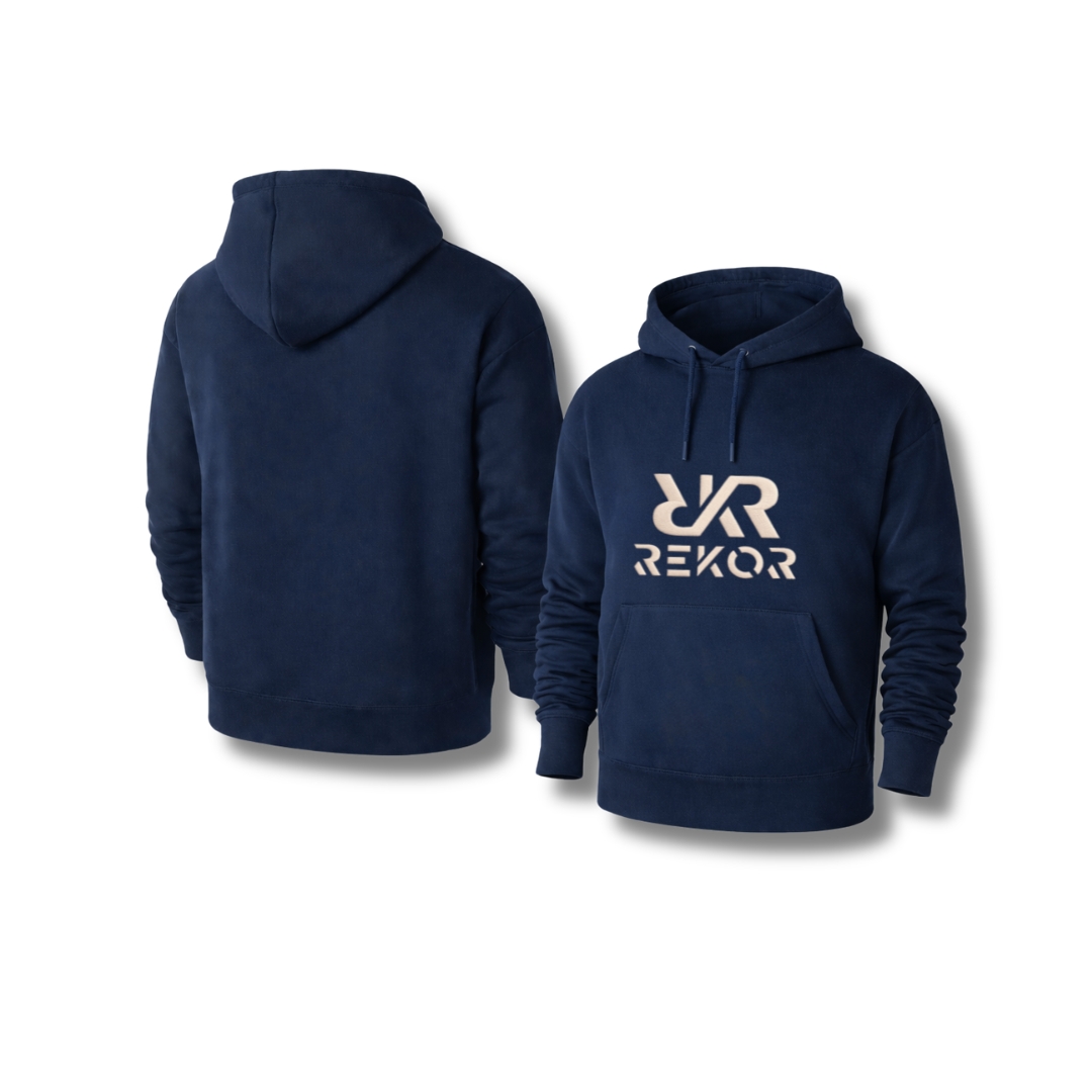 Sweat à Capuche Mixte Marine