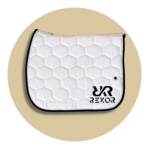 Tapis Blanc Et Marine
